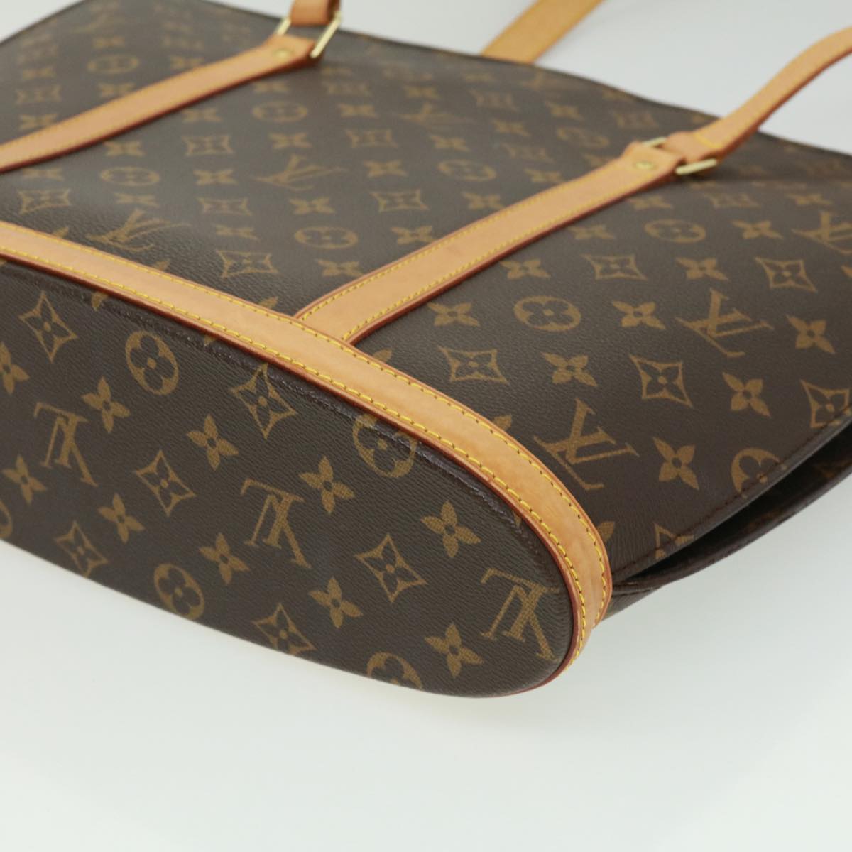 LOUIS VUITTON Monogram Babylone Tote Bag M51102 LV Auth tp456