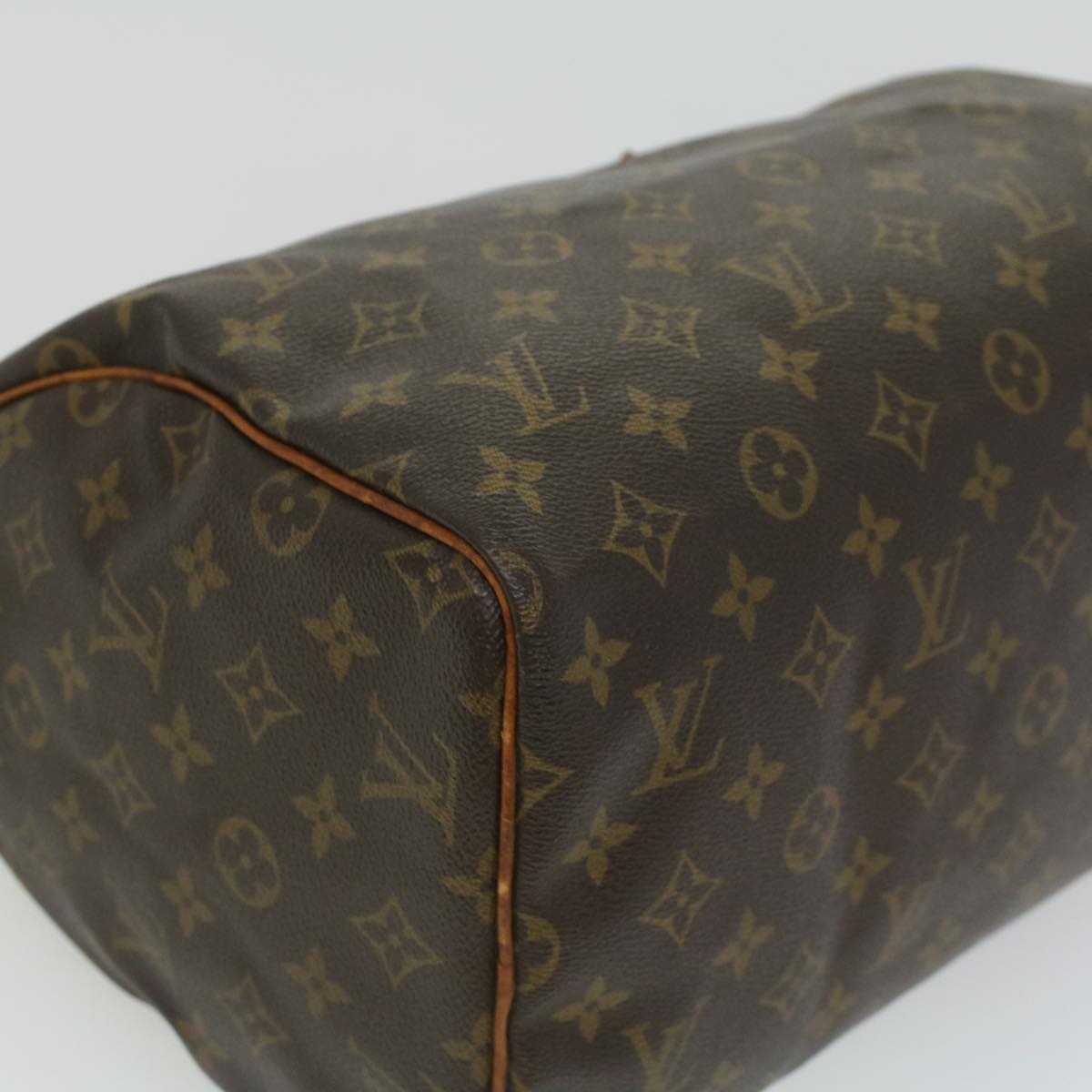 LOUIS VUITTON Monogram Speedy 30 Hand Bag M41526 LV Auth tp457