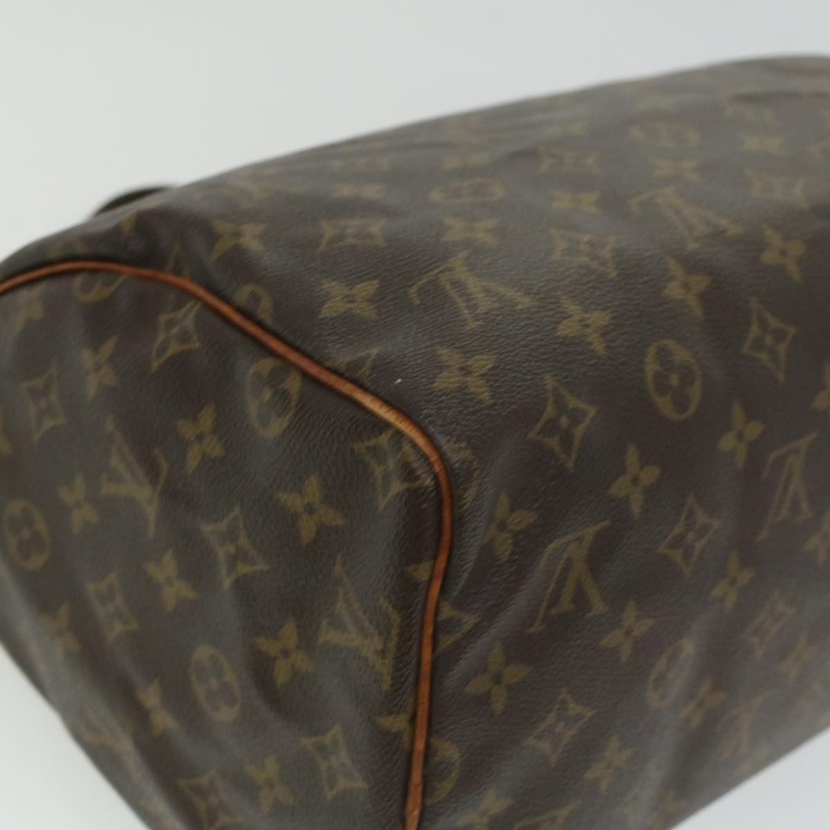 LOUIS VUITTON Monogram Speedy 30 Hand Bag M41526 LV Auth tp457