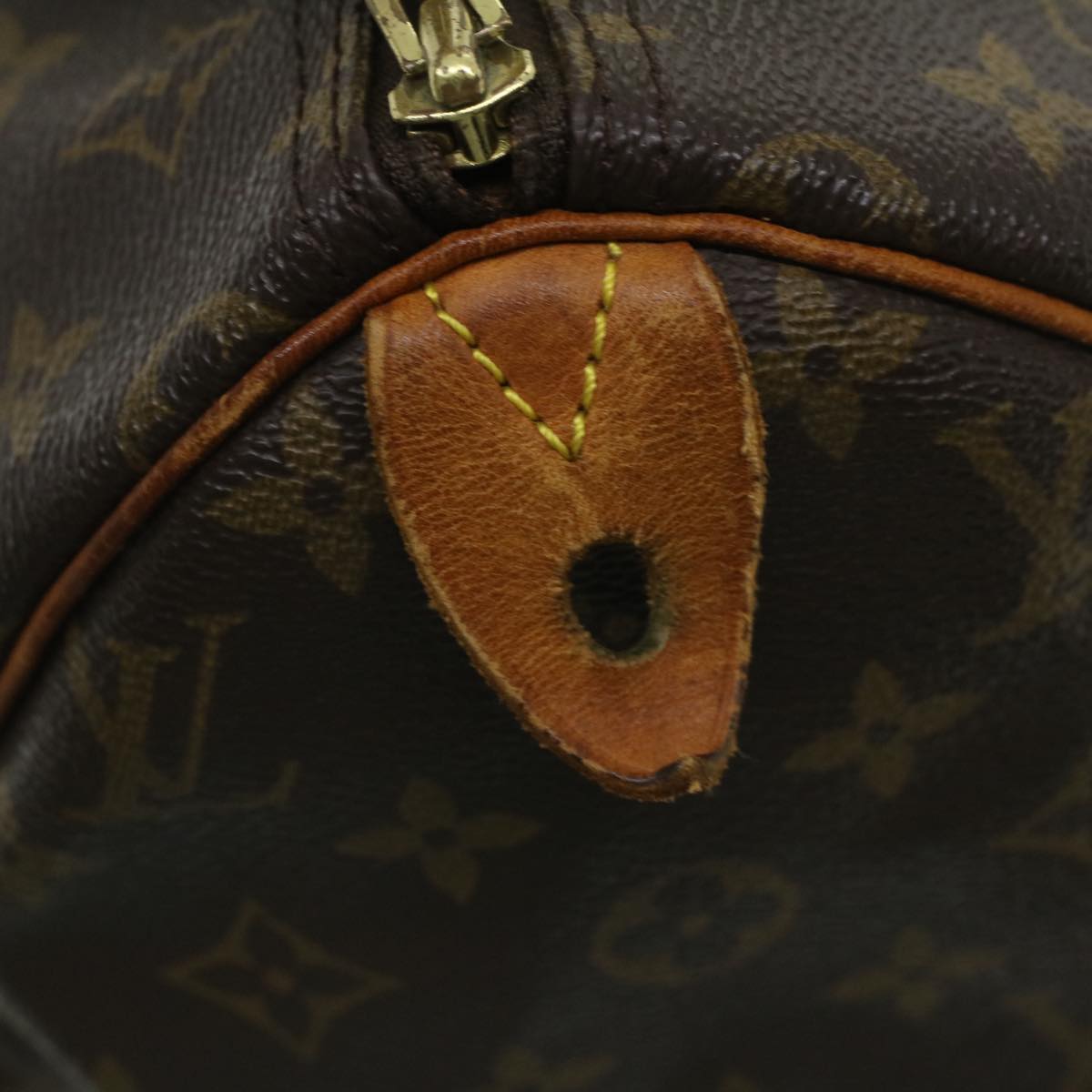 LOUIS VUITTON Monogram Speedy 30 Hand Bag M41526 LV Auth tp457