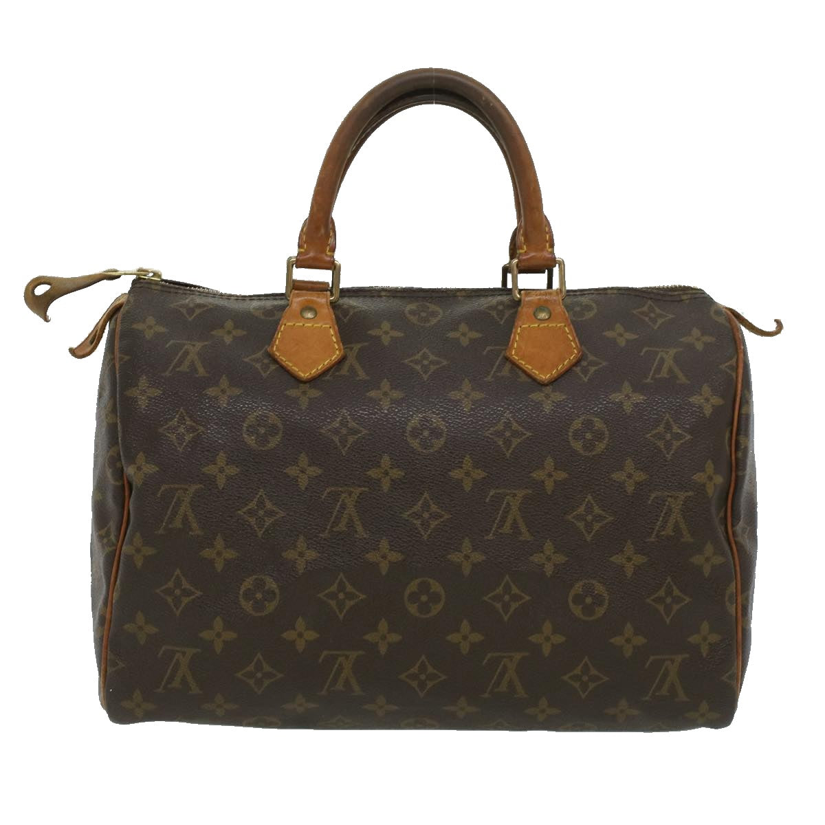 LOUIS VUITTON Monogram Speedy 30 Hand Bag M41526 LV Auth tp457 - 0