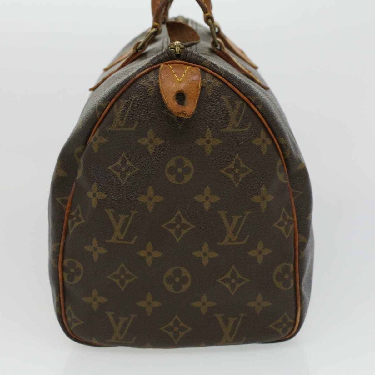 LOUIS VUITTON Monogram Speedy 30 Hand Bag M41526 LV Auth tp457