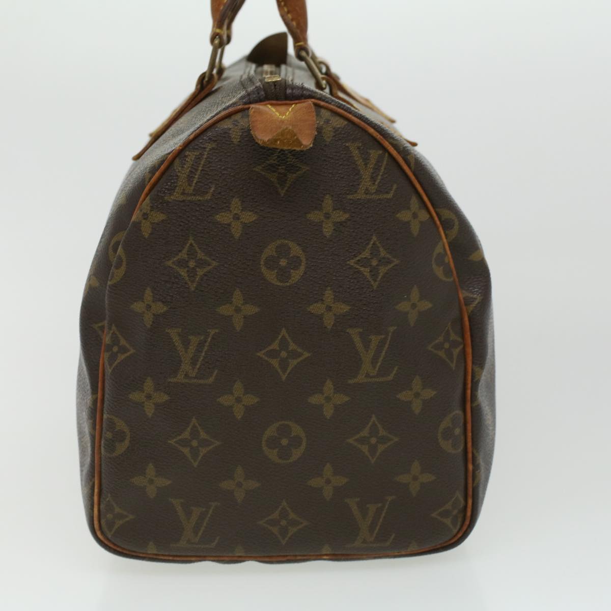 LOUIS VUITTON Monogram Speedy 30 Hand Bag M41526 LV Auth tp457