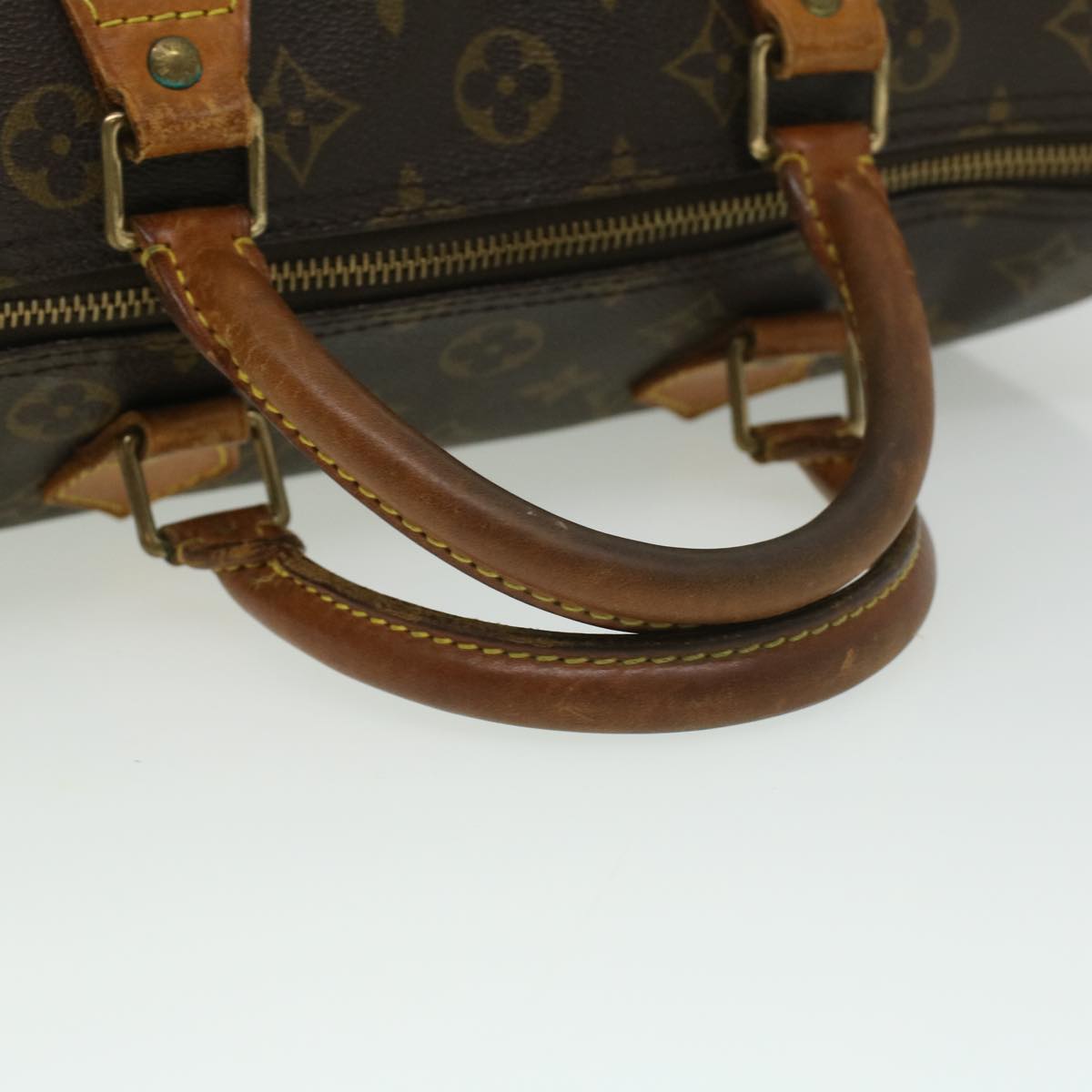 LOUIS VUITTON Monogram Speedy 30 Hand Bag M41526 LV Auth tp457