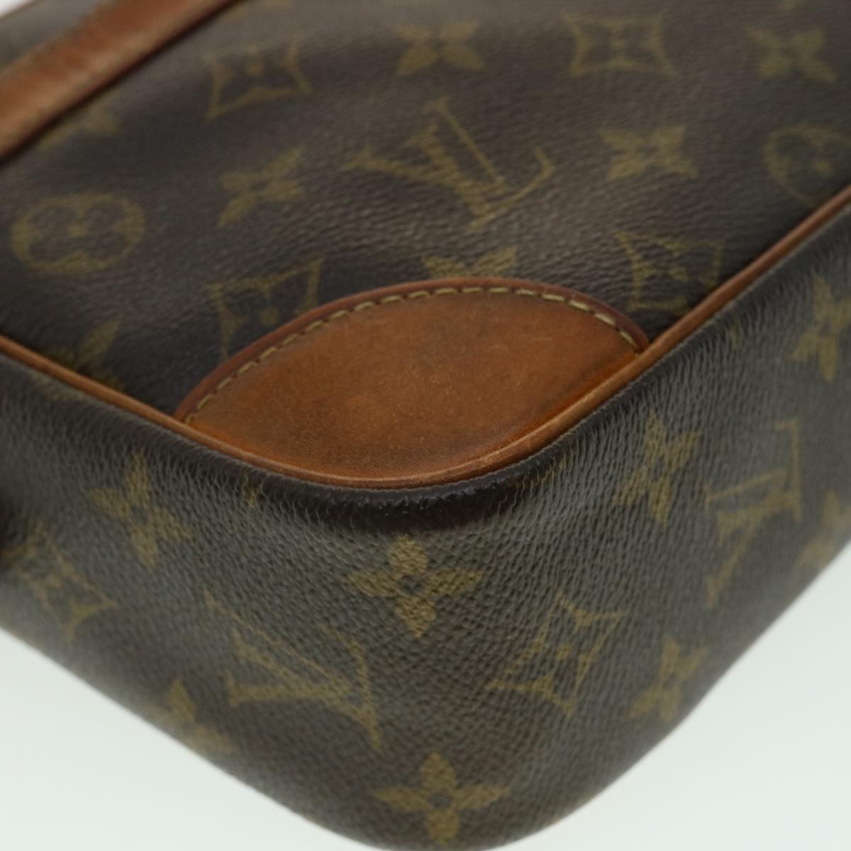 LOUIS VUITTON Monogram Compiegne 28 Clutch Bag M51845 LV Auth tp463