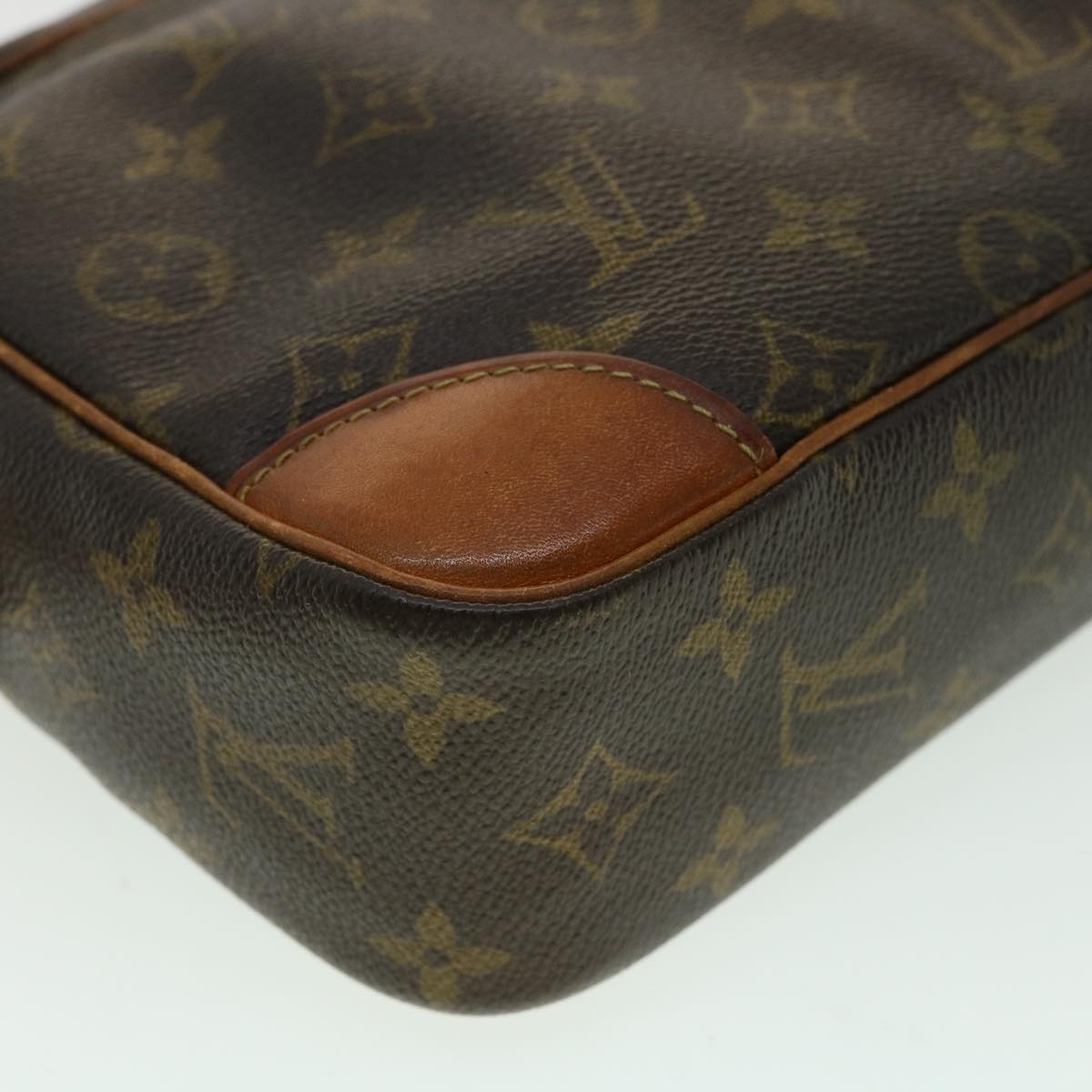 LOUIS VUITTON Monogram Compiegne 28 Clutch Bag M51845 LV Auth tp463