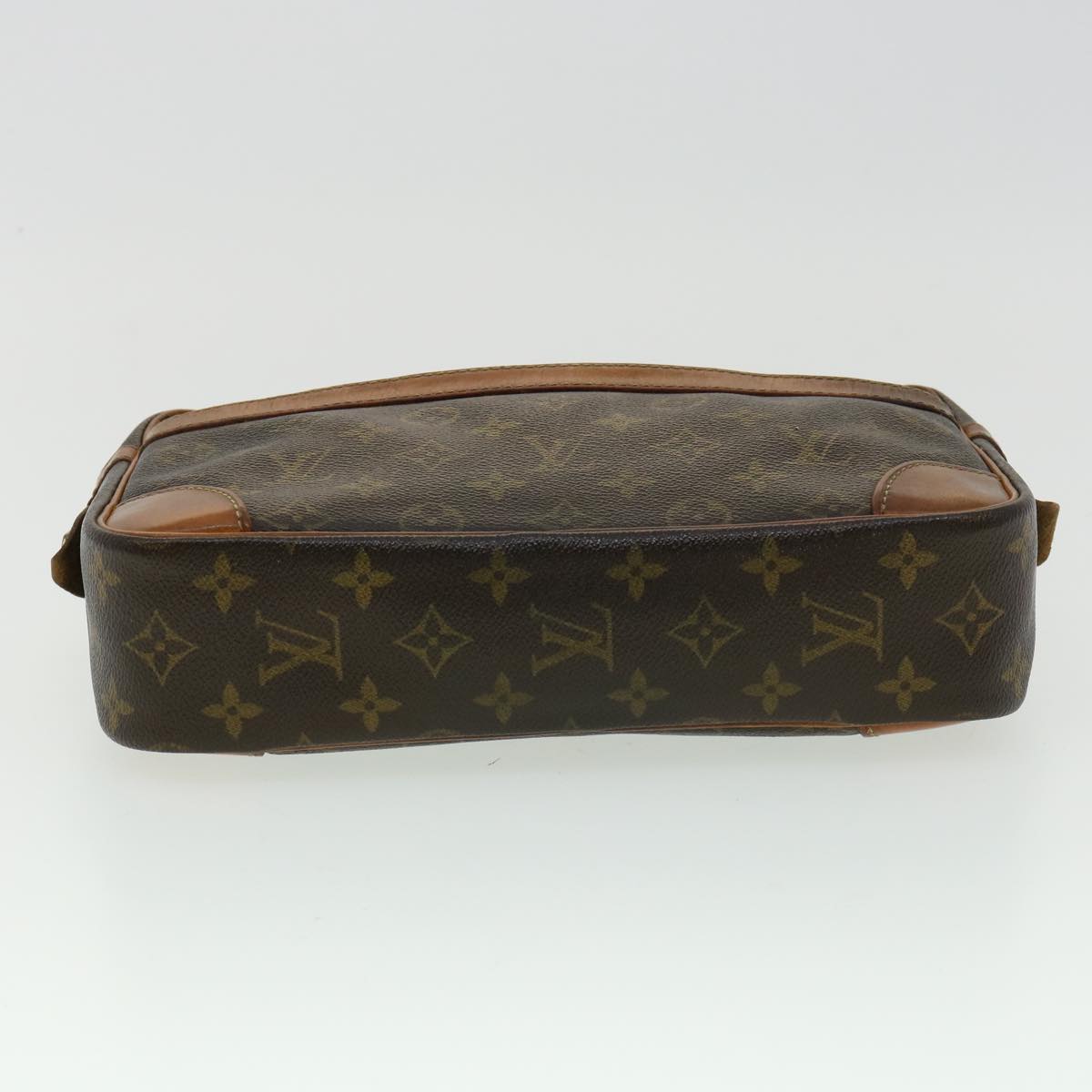 LOUIS VUITTON Monogram Compiegne 28 Clutch Bag M51845 LV Auth tp463