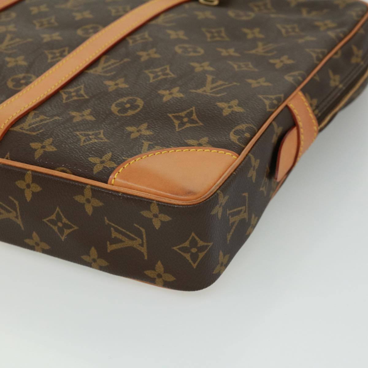 LOUIS VUITTON Monogram Porte Documents Voyage Business Bag M52005 LV Auth tp476