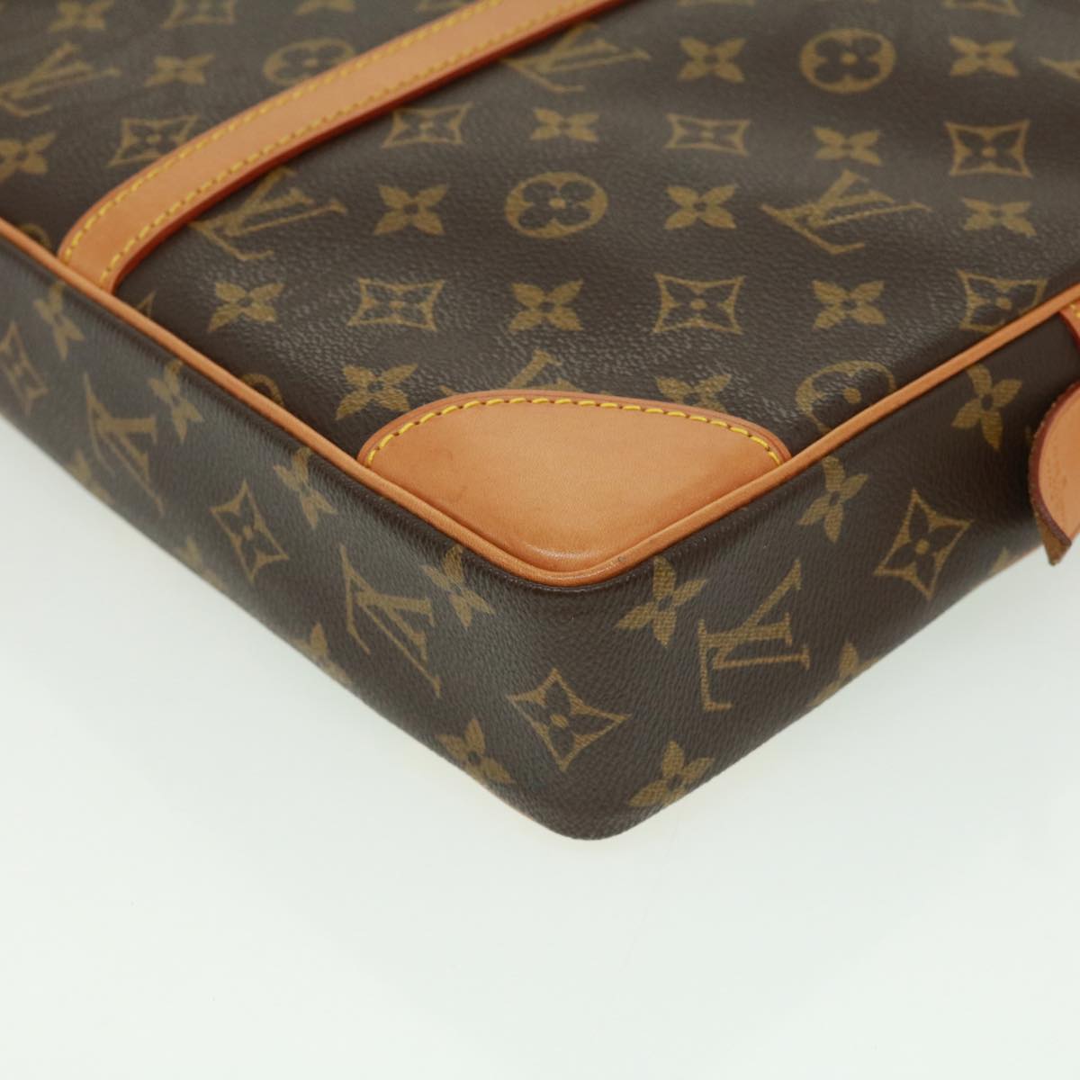 LOUIS VUITTON Monogram Porte Documents Voyage Business Bag M52005 LV Auth tp476