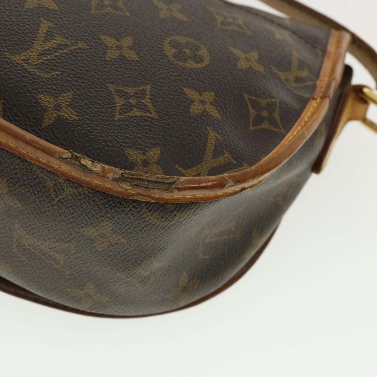 LOUIS VUITTON Monogram Menilmontant PM Shoulder Bag M40474 LV Auth tp487