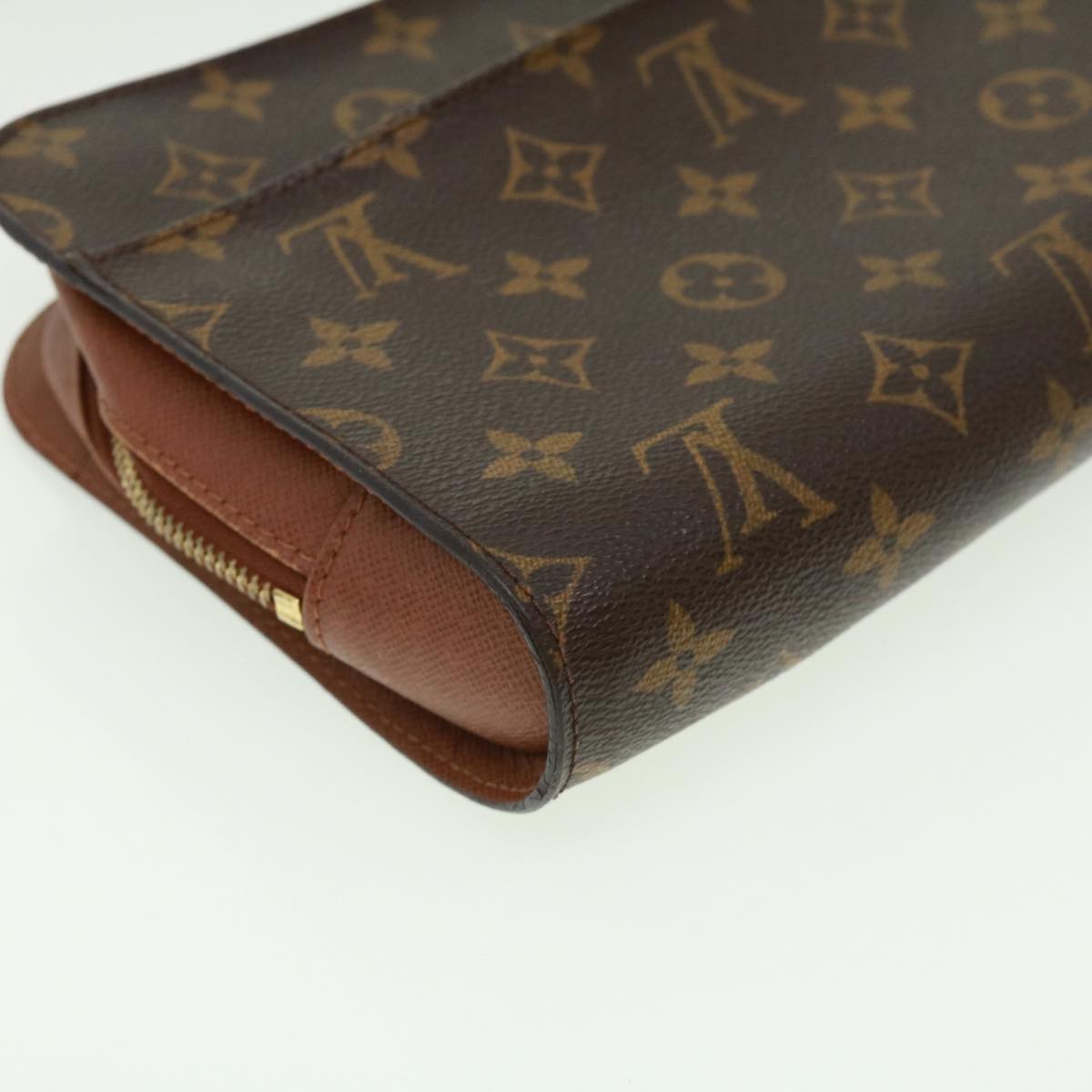 LOUIS VUITTON Monogram Orsay Clutch Bag M51790 LV Auth tp522