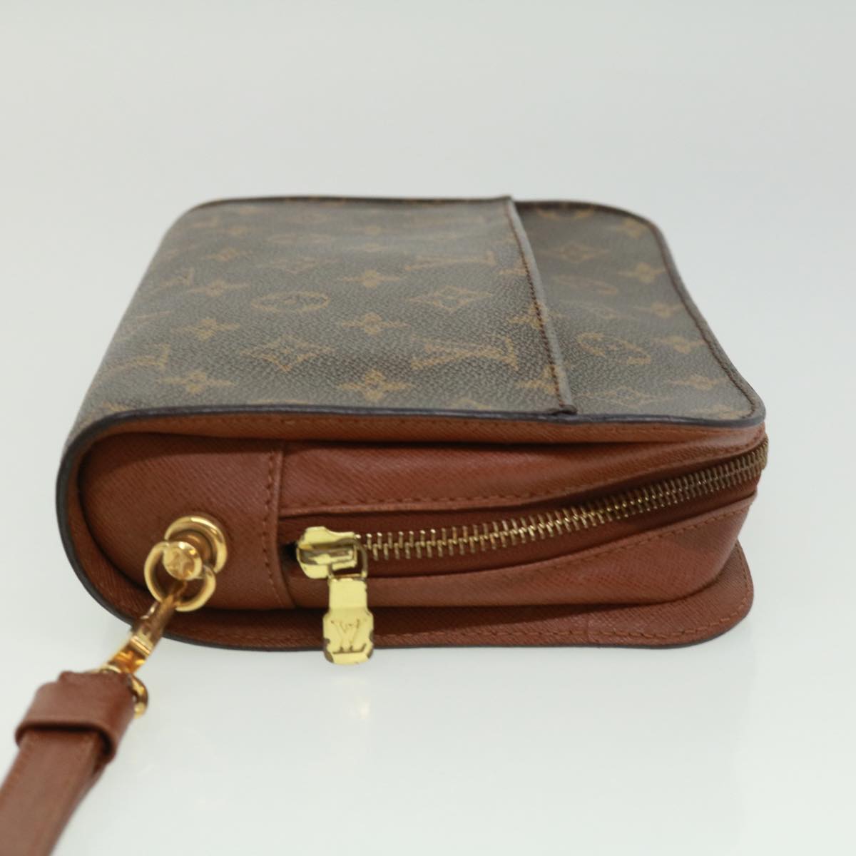 LOUIS VUITTON Monogram Orsay Clutch Bag M51790 LV Auth tp522