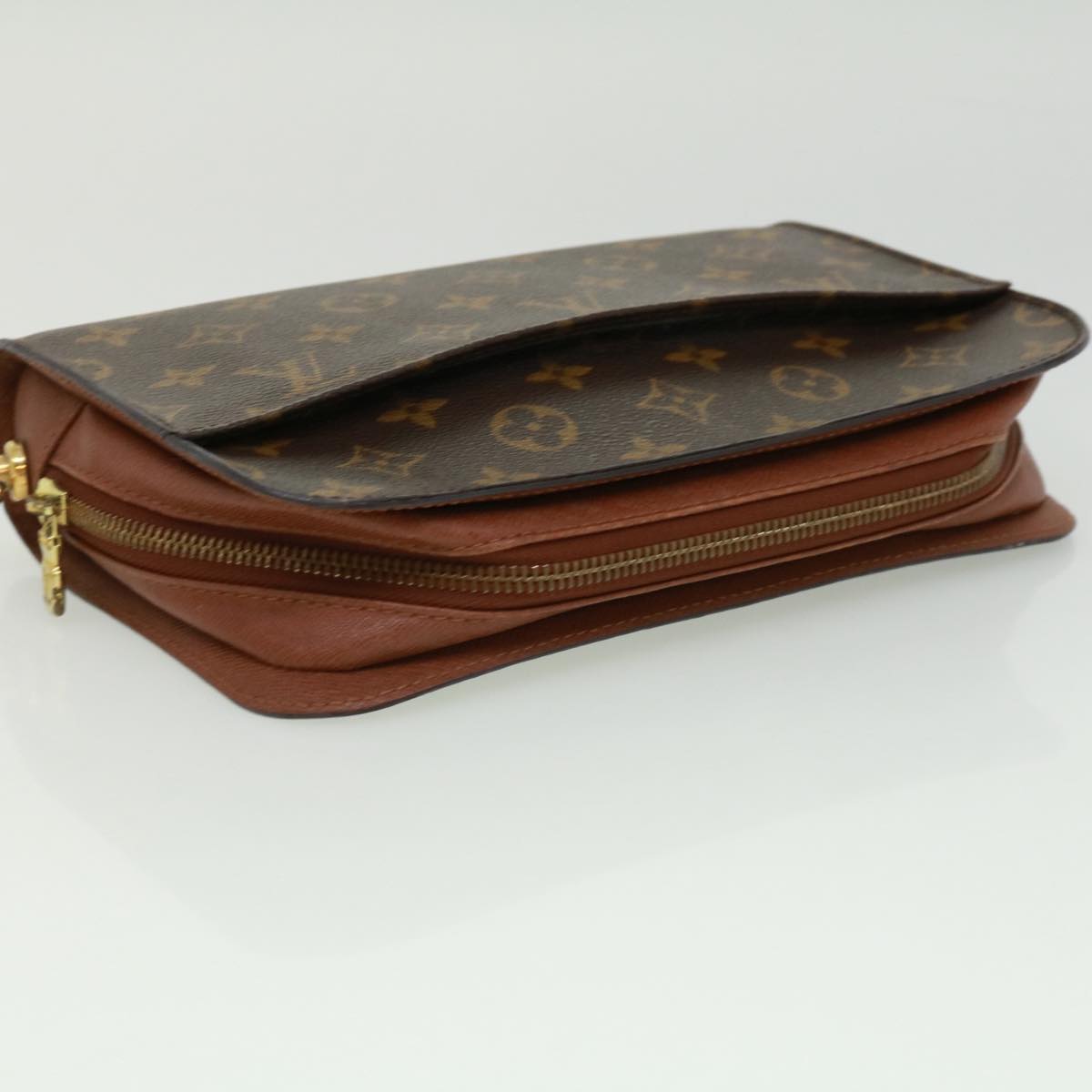 LOUIS VUITTON Monogram Orsay Clutch Bag M51790 LV Auth tp522