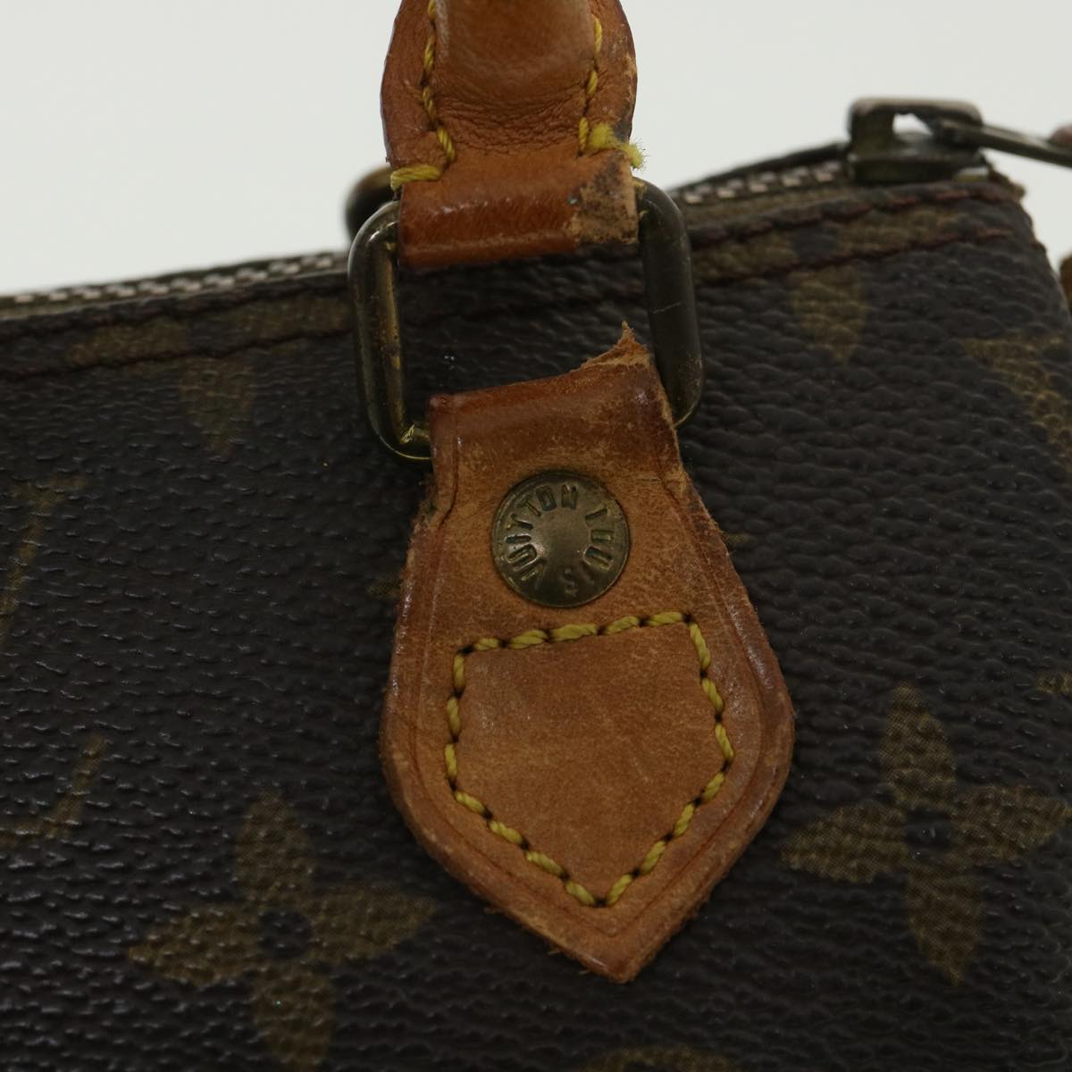 LOUIS VUITTON Monogram Mini Speedy Hand Bag Vintage M41534 LV Auth tp531