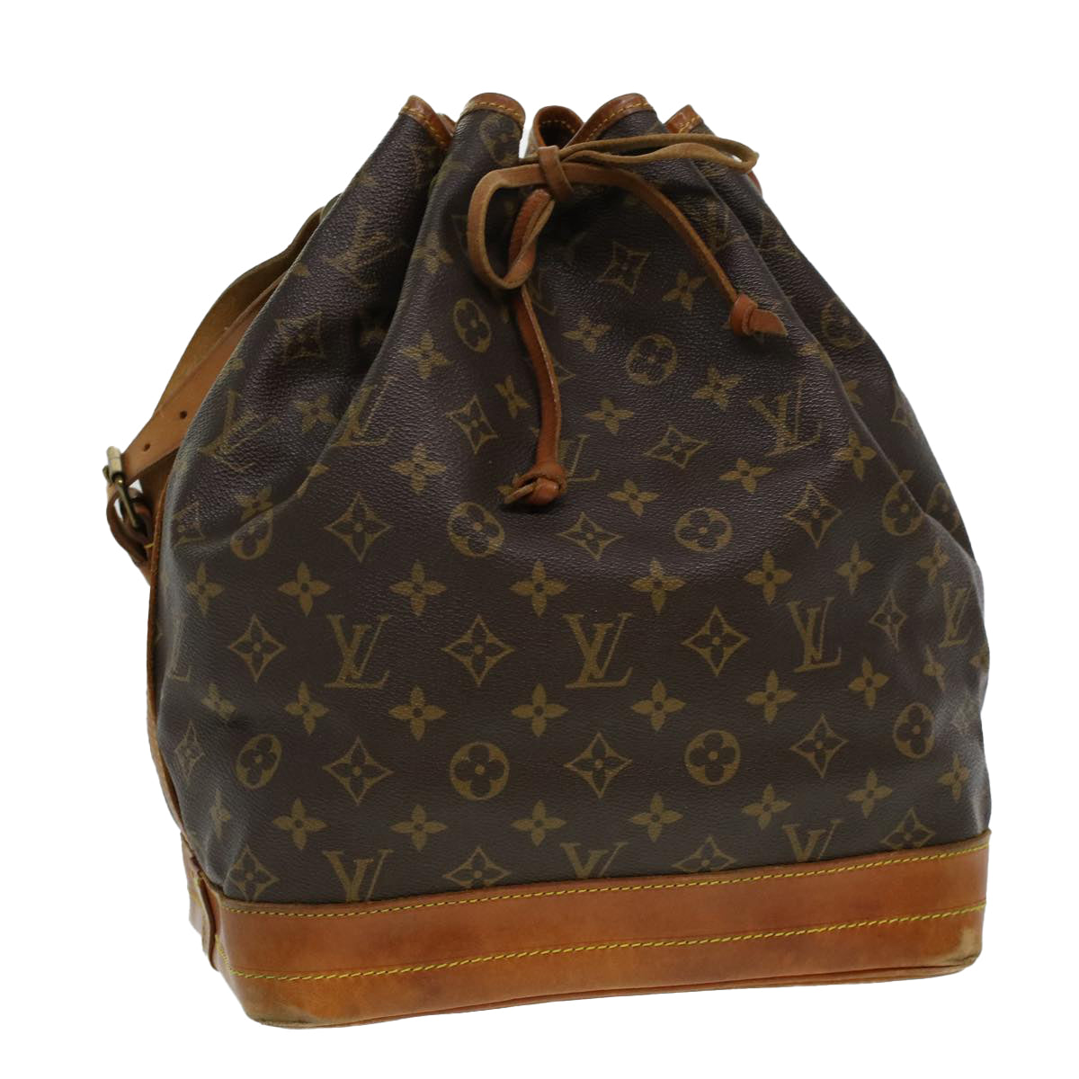 LOUIS VUITTON Monogram Noe Shoulder Bag M42224 LV Auth tp551