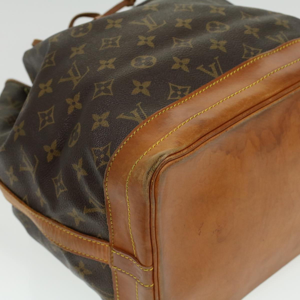 LOUIS VUITTON Monogram Noe Shoulder Bag M42224 LV Auth tp551