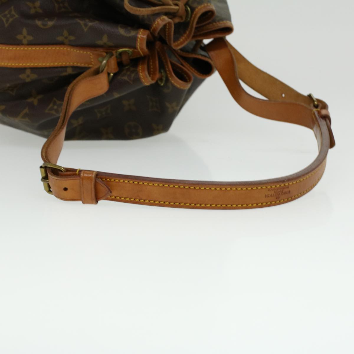 LOUIS VUITTON Monogram Noe Shoulder Bag M42224 LV Auth tp551