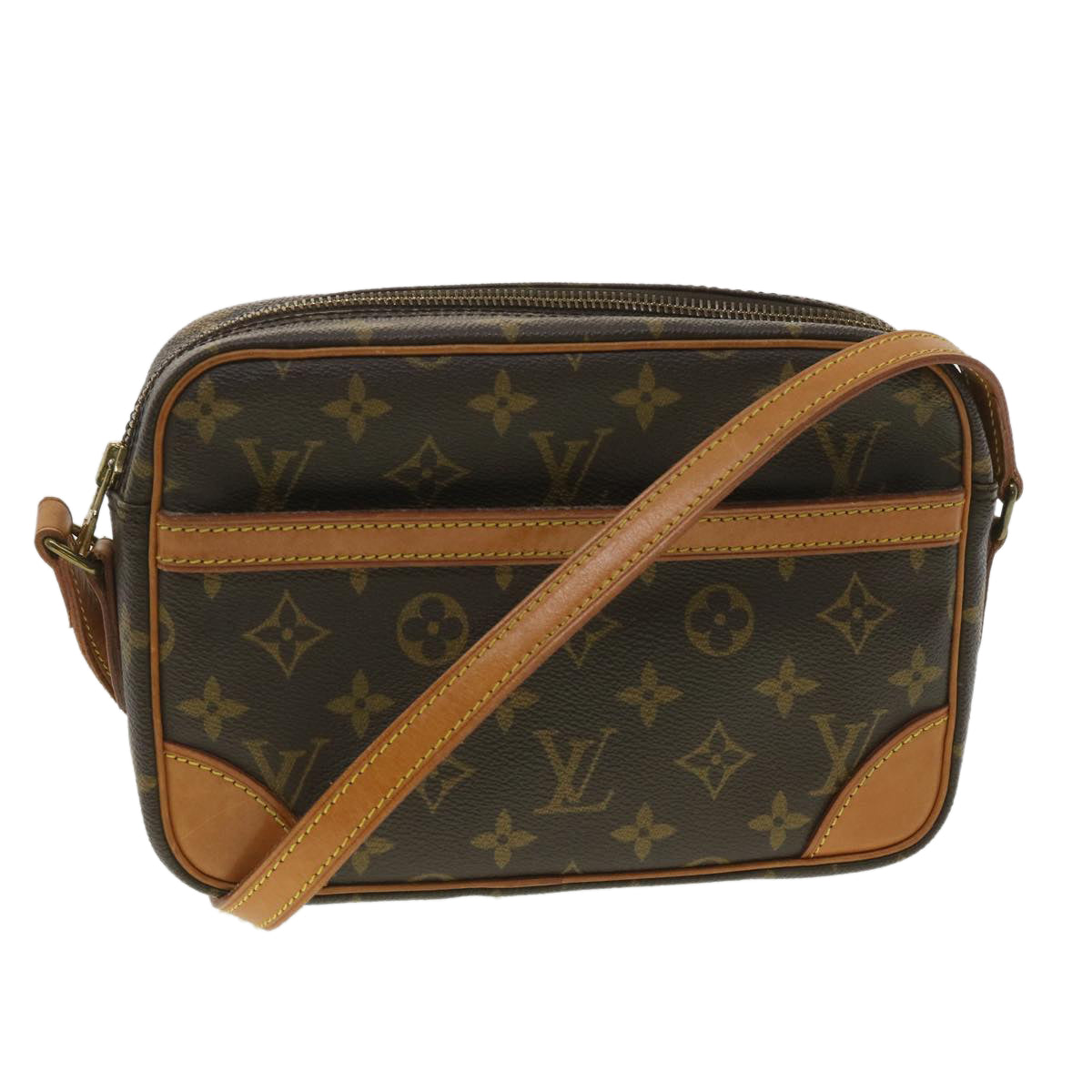 LOUIS VUITTON Monogram Trocadero 23 Shoulder Bag M51276 LV Auth tp566