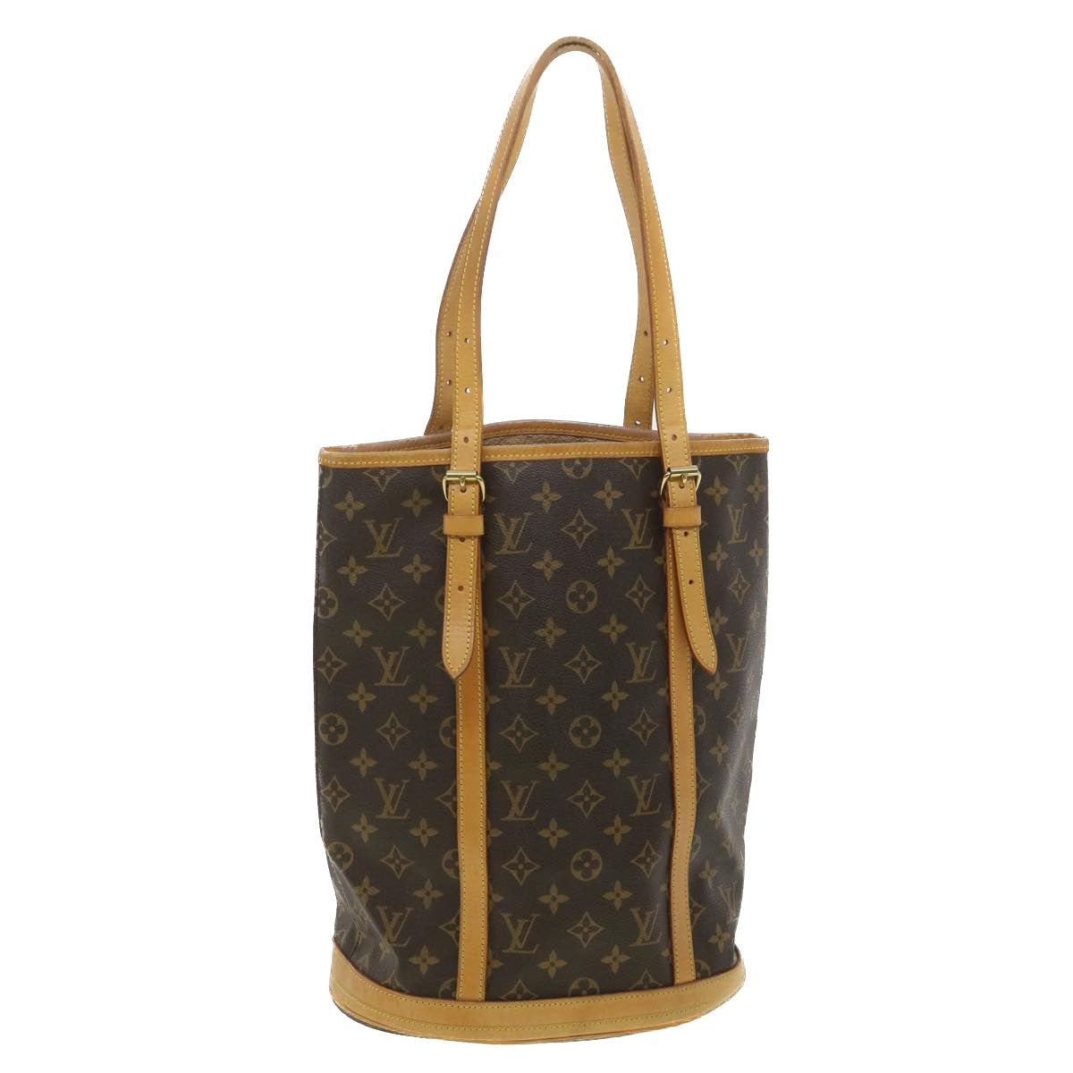 LOUIS VUITTON Monogram Bucket GM Shoulder Bag M42236 LV Auth tp569