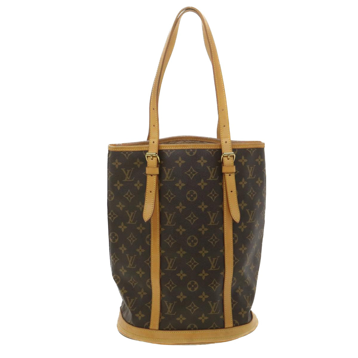 LOUIS VUITTON Monogram Bucket GM Shoulder Bag M42236 LV Auth tp569