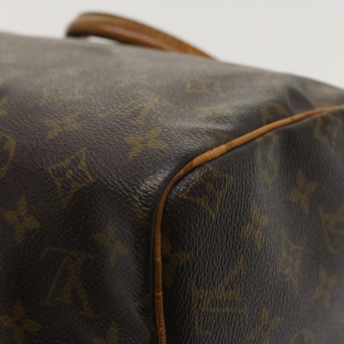 LOUIS VUITTON Monogram Speedy 30 Hand Bag M41526 LV Auth tp595