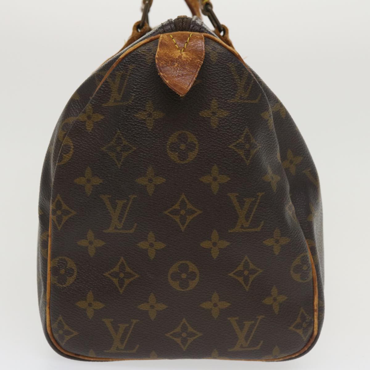 LOUIS VUITTON Monogram Speedy 30 Hand Bag M41526 LV Auth tp595