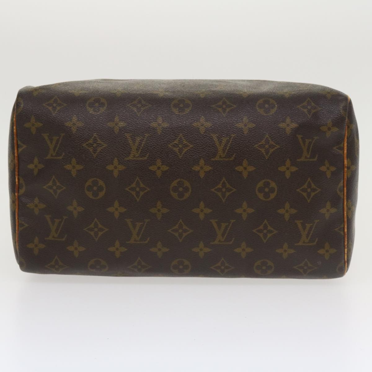 LOUIS VUITTON Monogram Speedy 30 Hand Bag M41526 LV Auth tp595