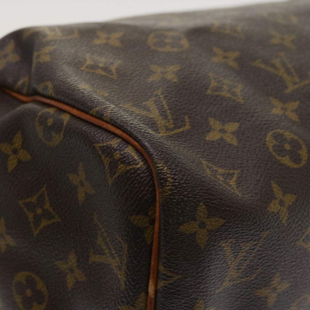 LOUIS VUITTON Monogram Speedy 30 Hand Bag M41526 LV Auth tp596