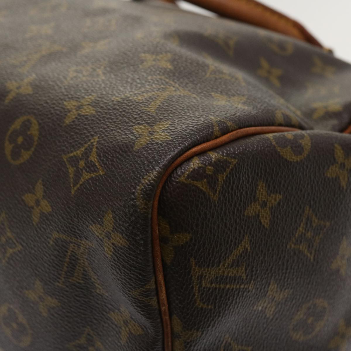 LOUIS VUITTON Monogram Speedy 30 Hand Bag M41526 LV Auth tp596