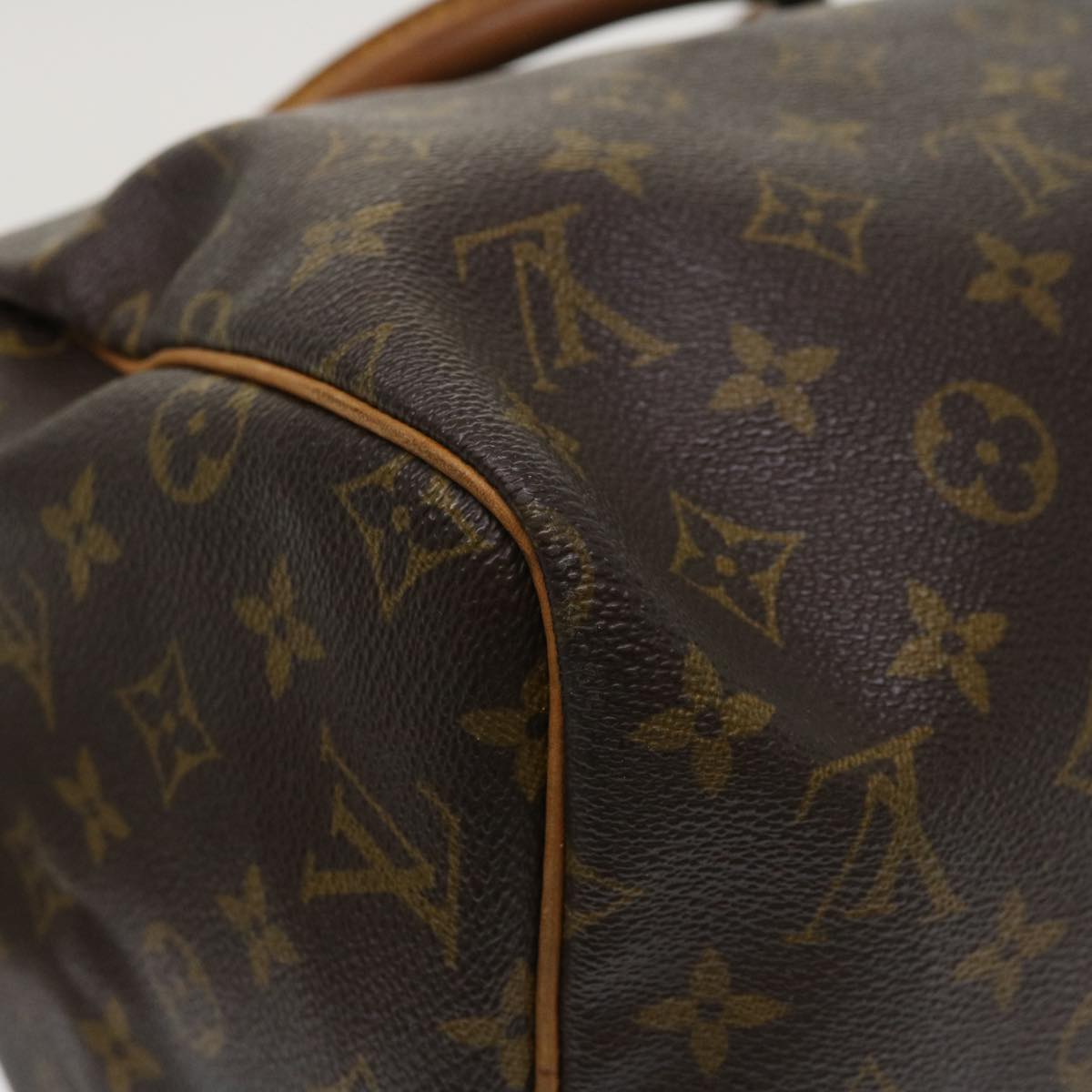 LOUIS VUITTON Monogram Speedy 30 Hand Bag M41526 LV Auth tp596