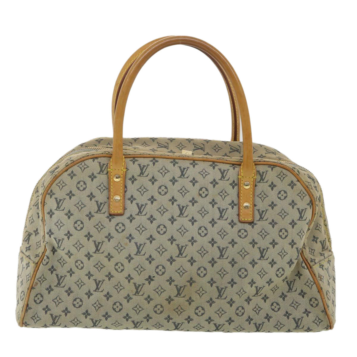 LOUIS VUITTON Monogram Mini Marie Hand Bag Blue M92003 LV Auth tp597 - 0