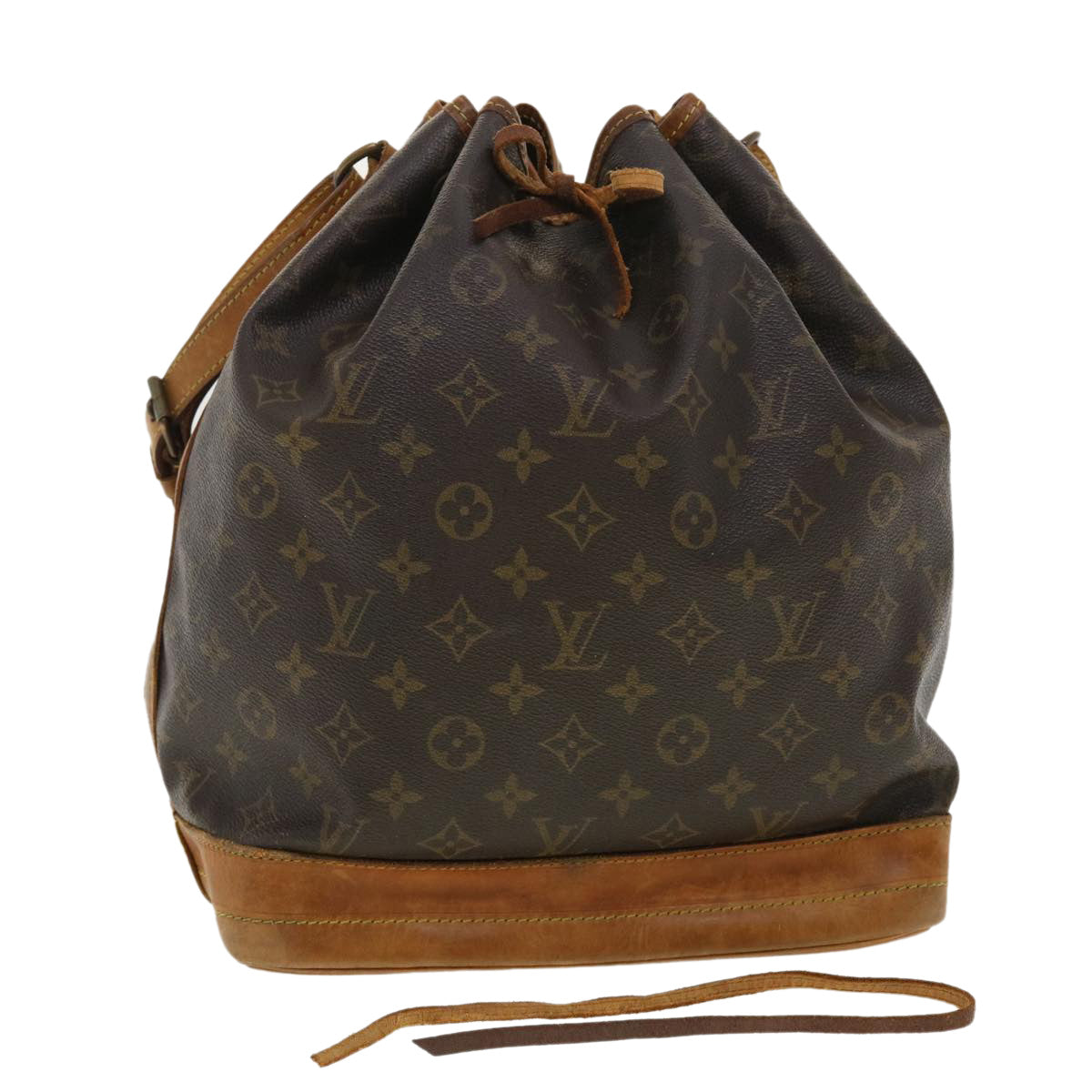 LOUIS VUITTON Monogram Noe Shoulder Bag M42224 LV Auth tp600