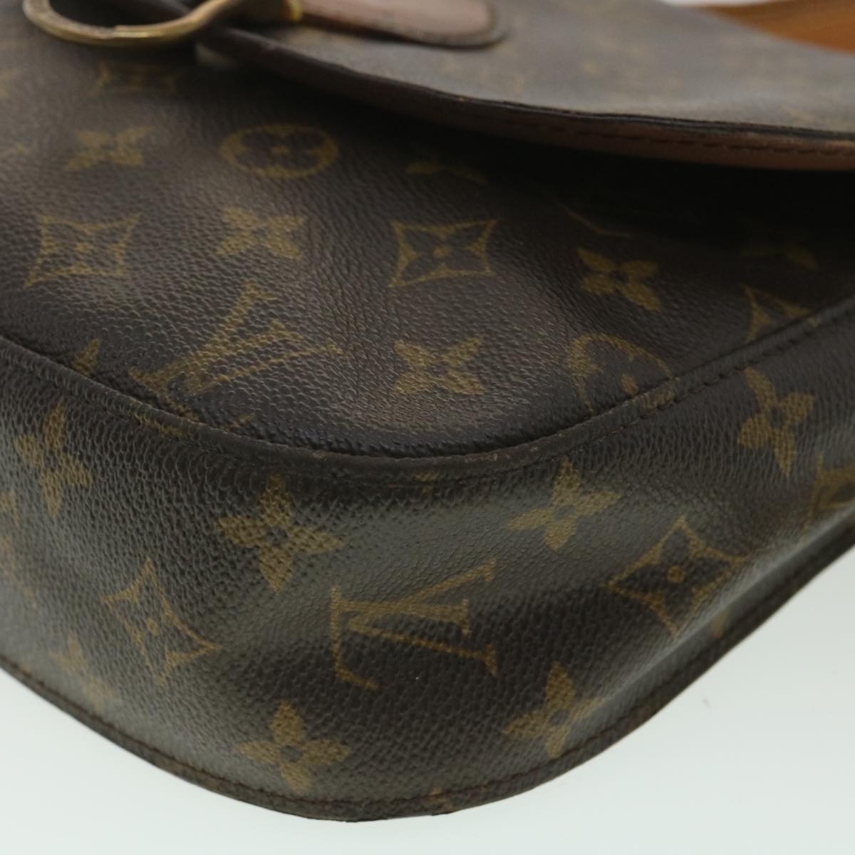 LOUIS VUITTON Monogram Saint Cloud GM Shoulder Bag M51242 LV Auth tp603