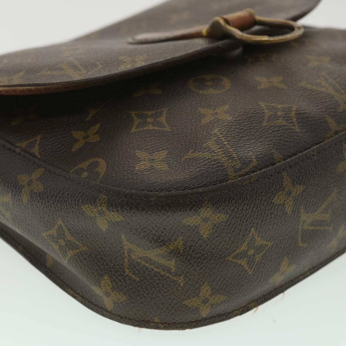 LOUIS VUITTON Monogram Saint Cloud GM Shoulder Bag M51242 LV Auth tp603