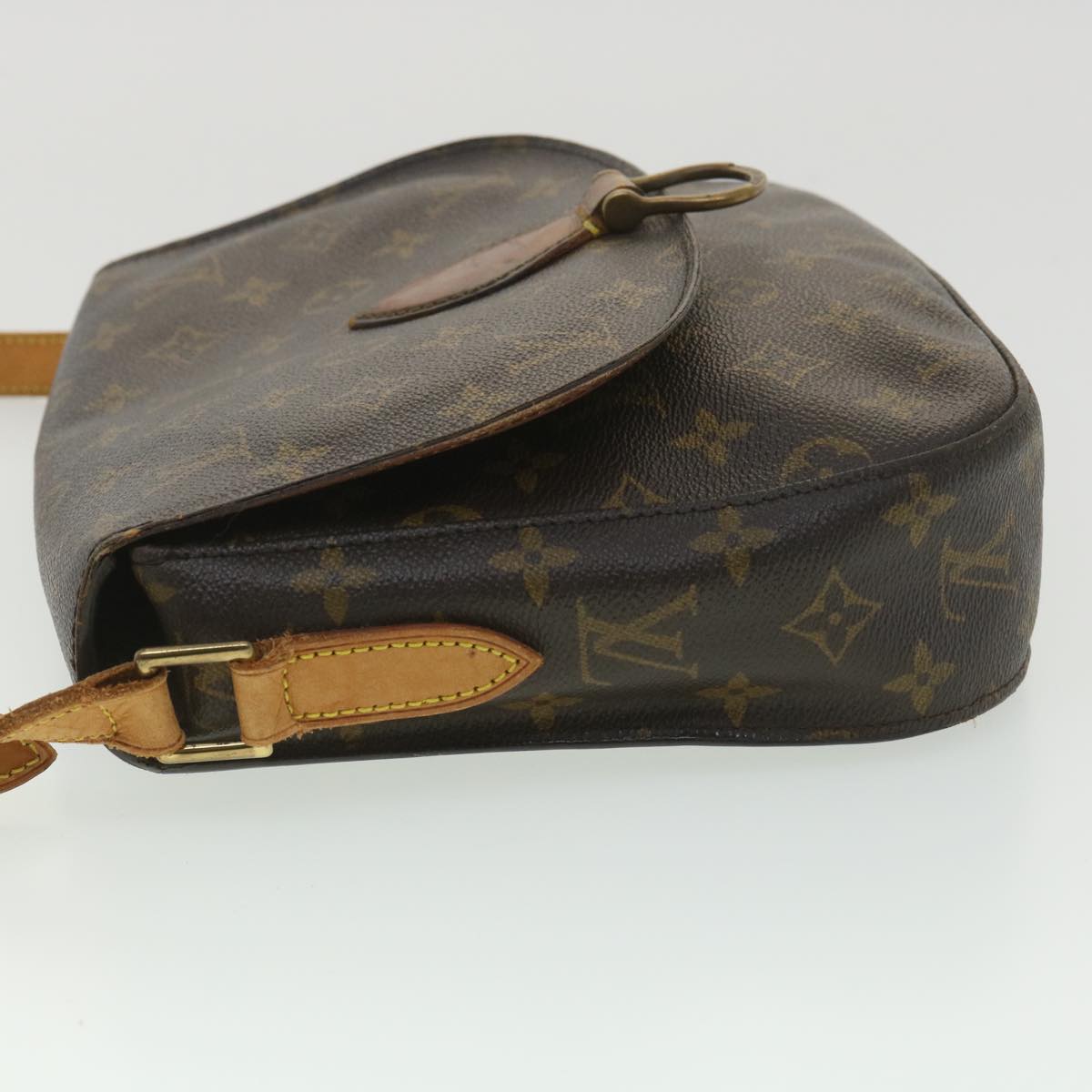 LOUIS VUITTON Monogram Saint Cloud GM Shoulder Bag M51242 LV Auth tp603