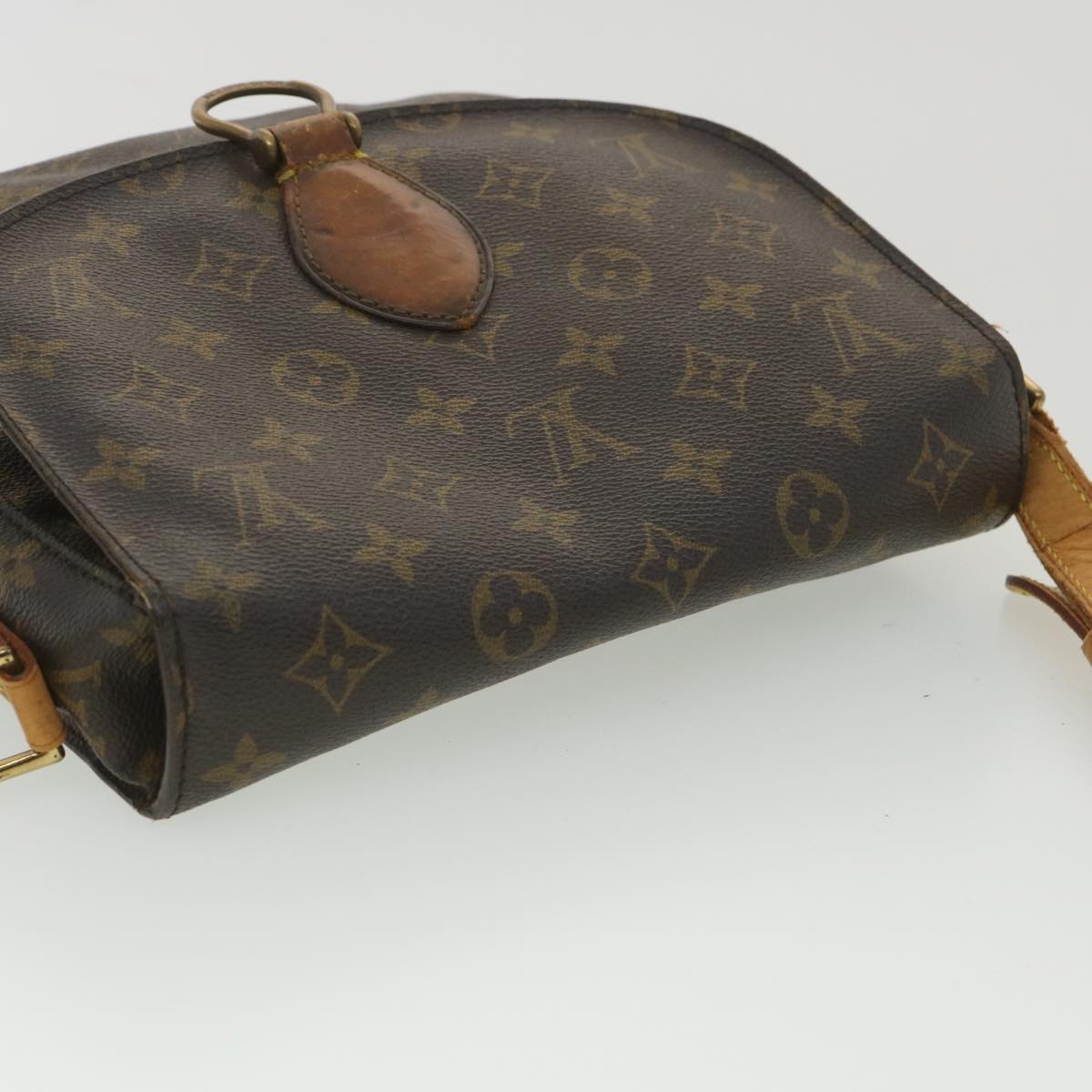 LOUIS VUITTON Monogram Saint Cloud GM Shoulder Bag M51242 LV Auth tp603