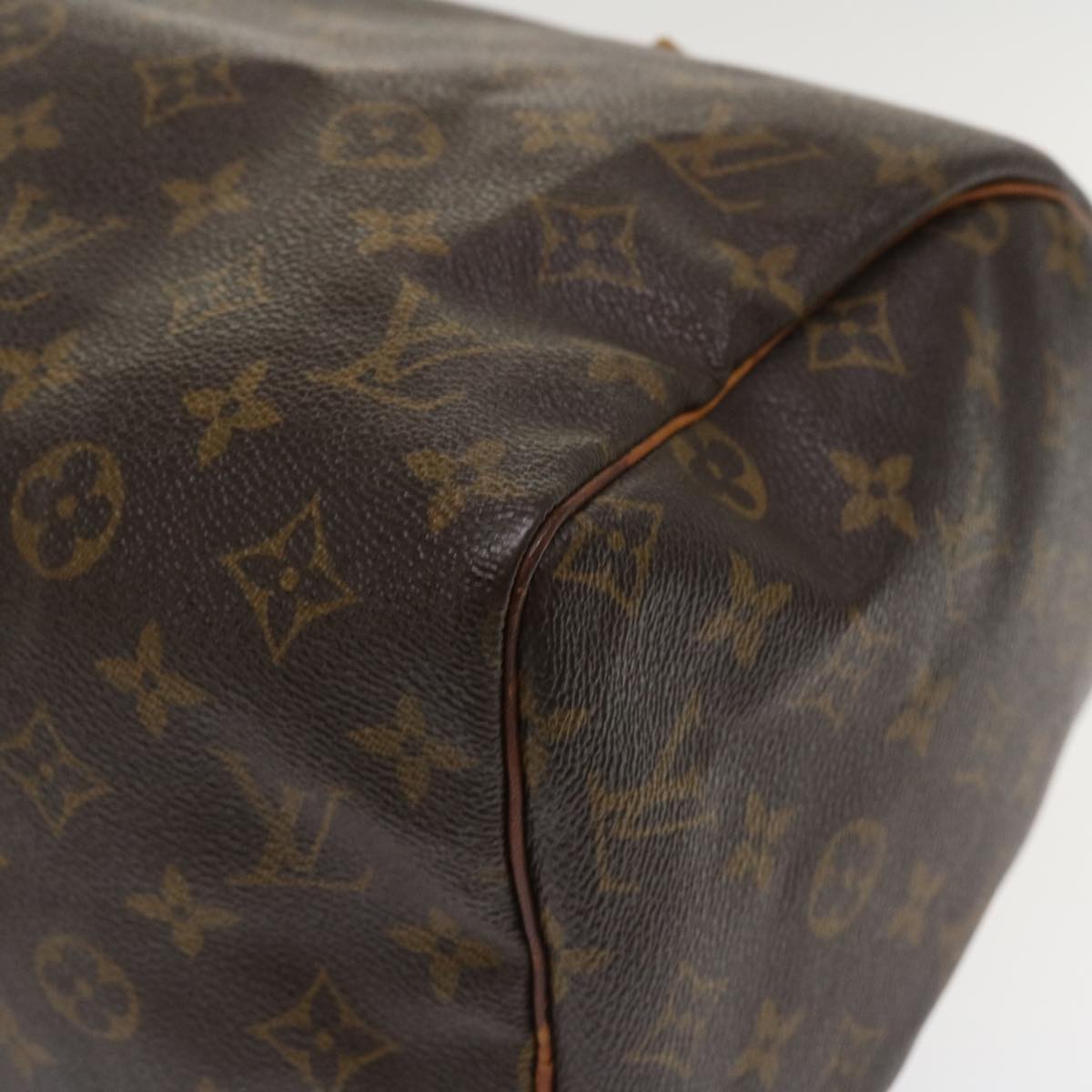 LOUIS VUITTON Monogram Speedy 30 Hand Bag M41526 LV Auth tp609