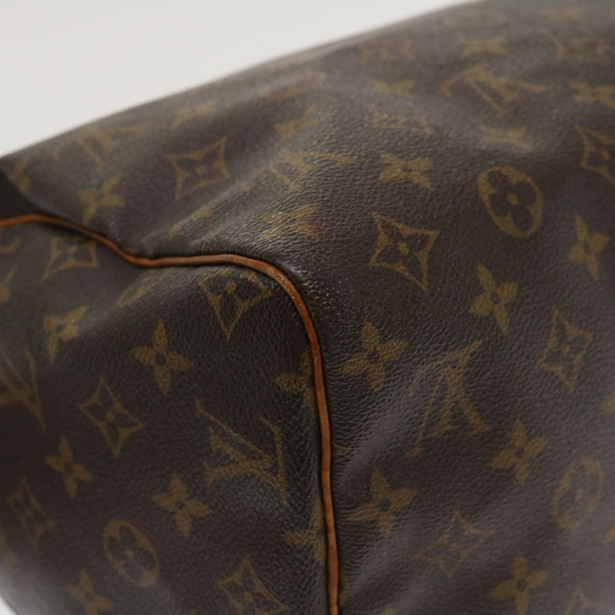 LOUIS VUITTON Monogram Speedy 30 Hand Bag M41526 LV Auth tp609