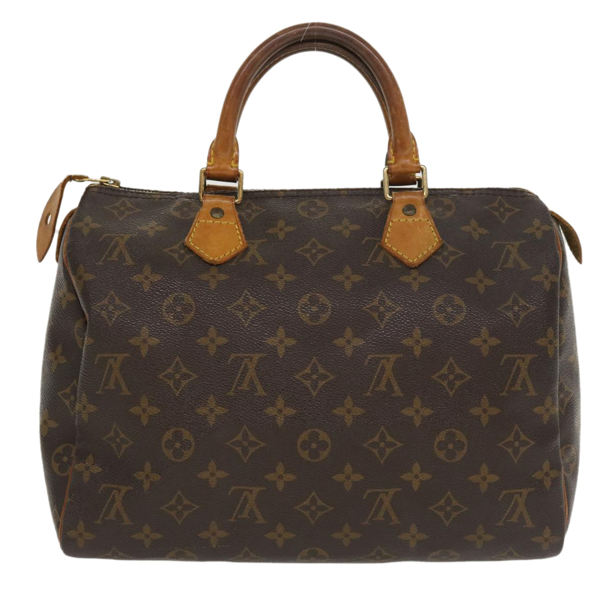 LOUIS VUITTON Monogram Speedy 30 Hand Bag M41526 LV Auth tp609