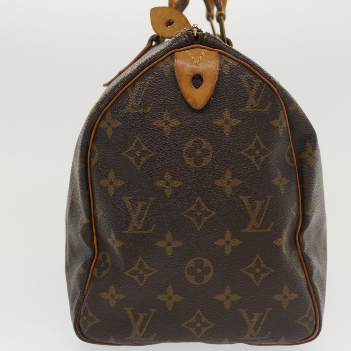 LOUIS VUITTON Monogram Speedy 30 Hand Bag M41526 LV Auth tp609