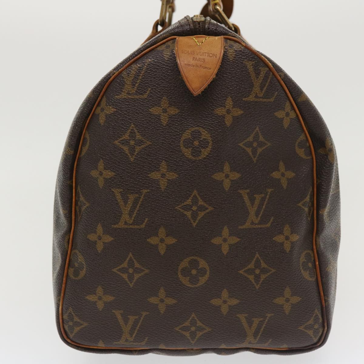 LOUIS VUITTON Monogram Speedy 30 Hand Bag M41526 LV Auth tp609