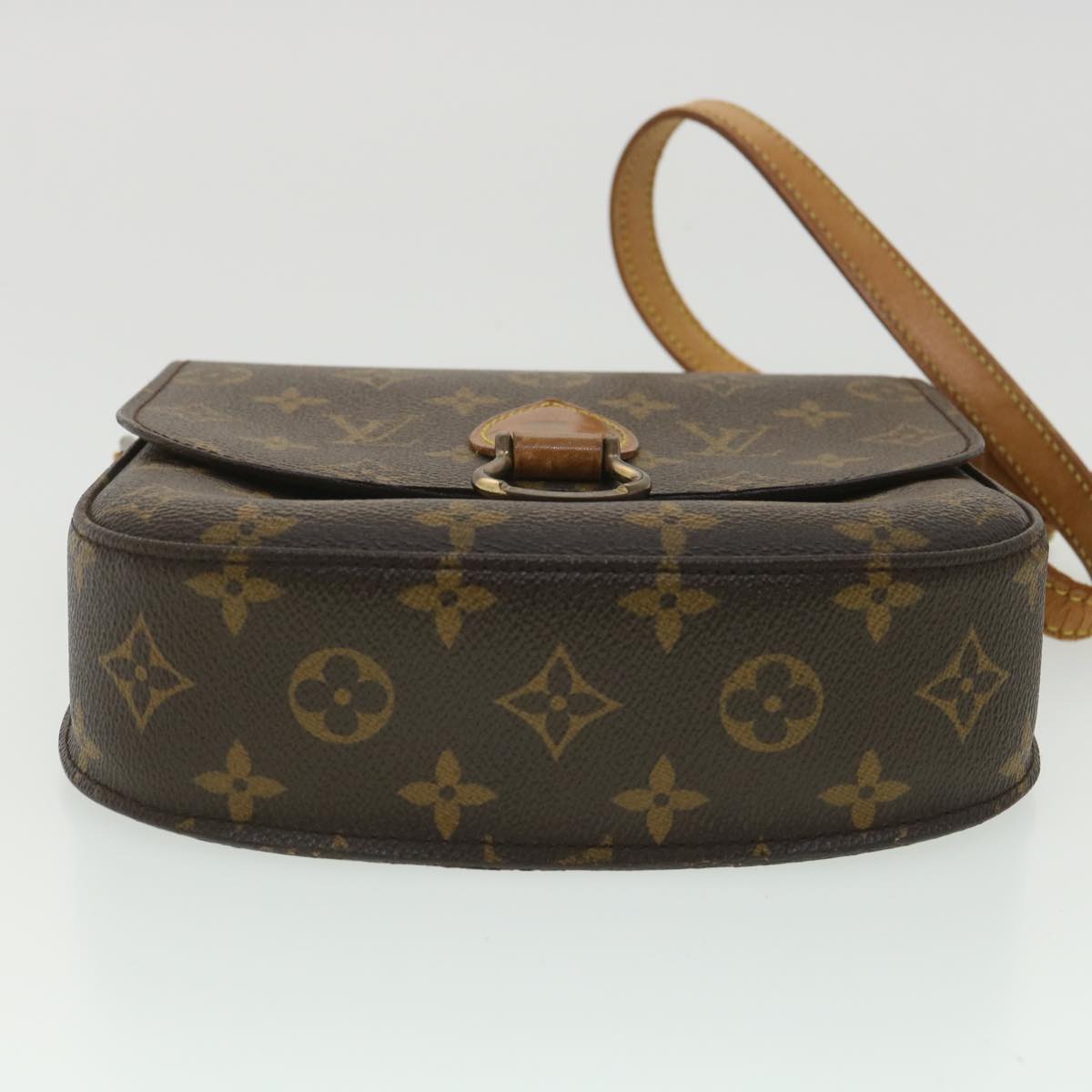 LOUIS VUITTON Monogram Saint Cloud MM Shoulder Bag M51243 LV Auth tp614