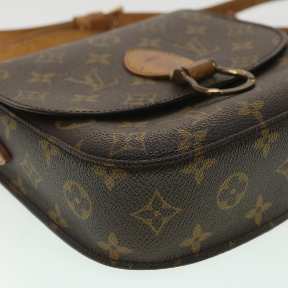 LOUIS VUITTON Monogram Saint Cloud MM Shoulder Bag M51243 LV Auth tp614