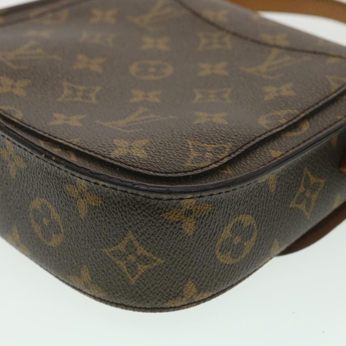 LOUIS VUITTON Monogram Saint Cloud MM Shoulder Bag M51243 LV Auth tp614