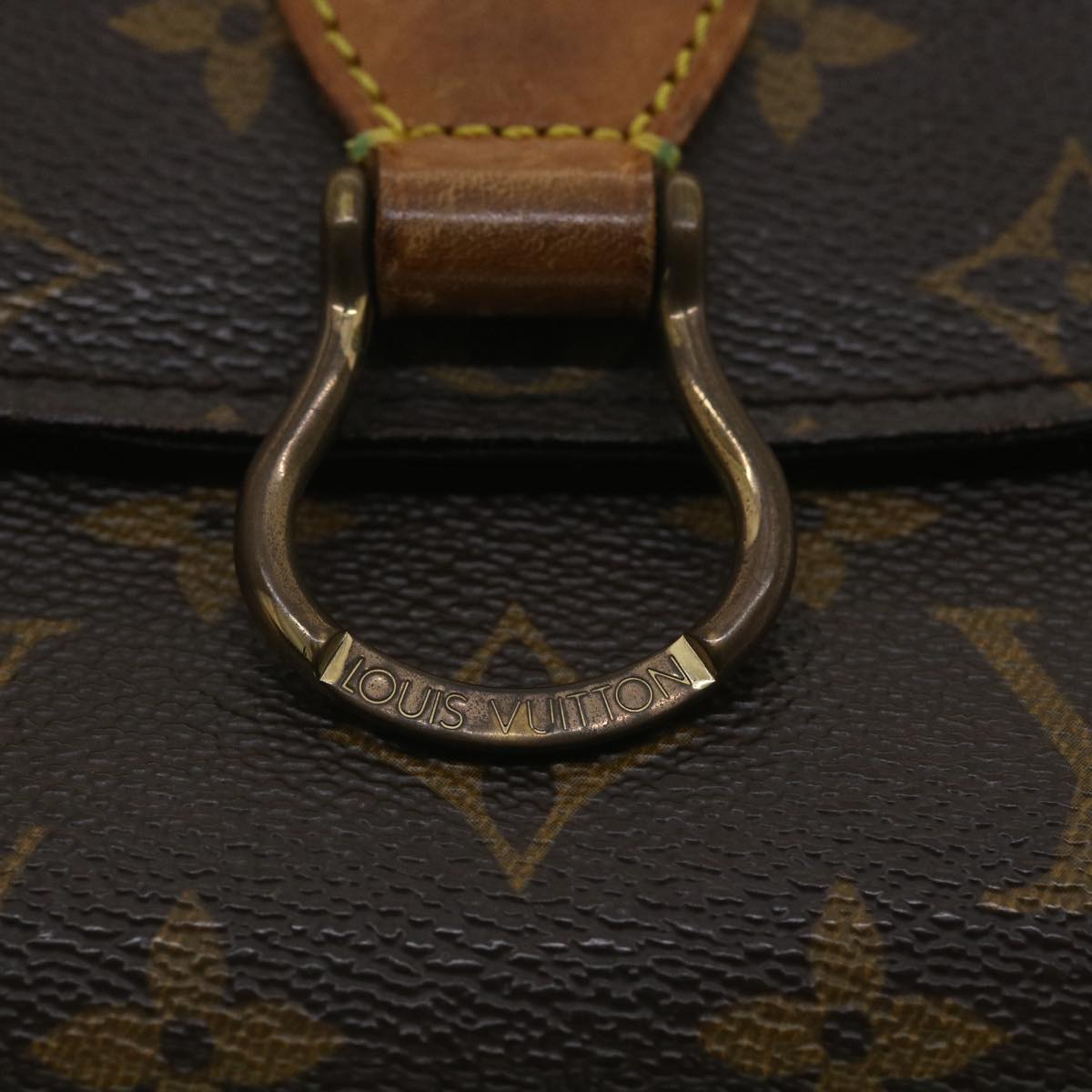 LOUIS VUITTON Monogram Saint Cloud MM Shoulder Bag M51243 LV Auth tp614