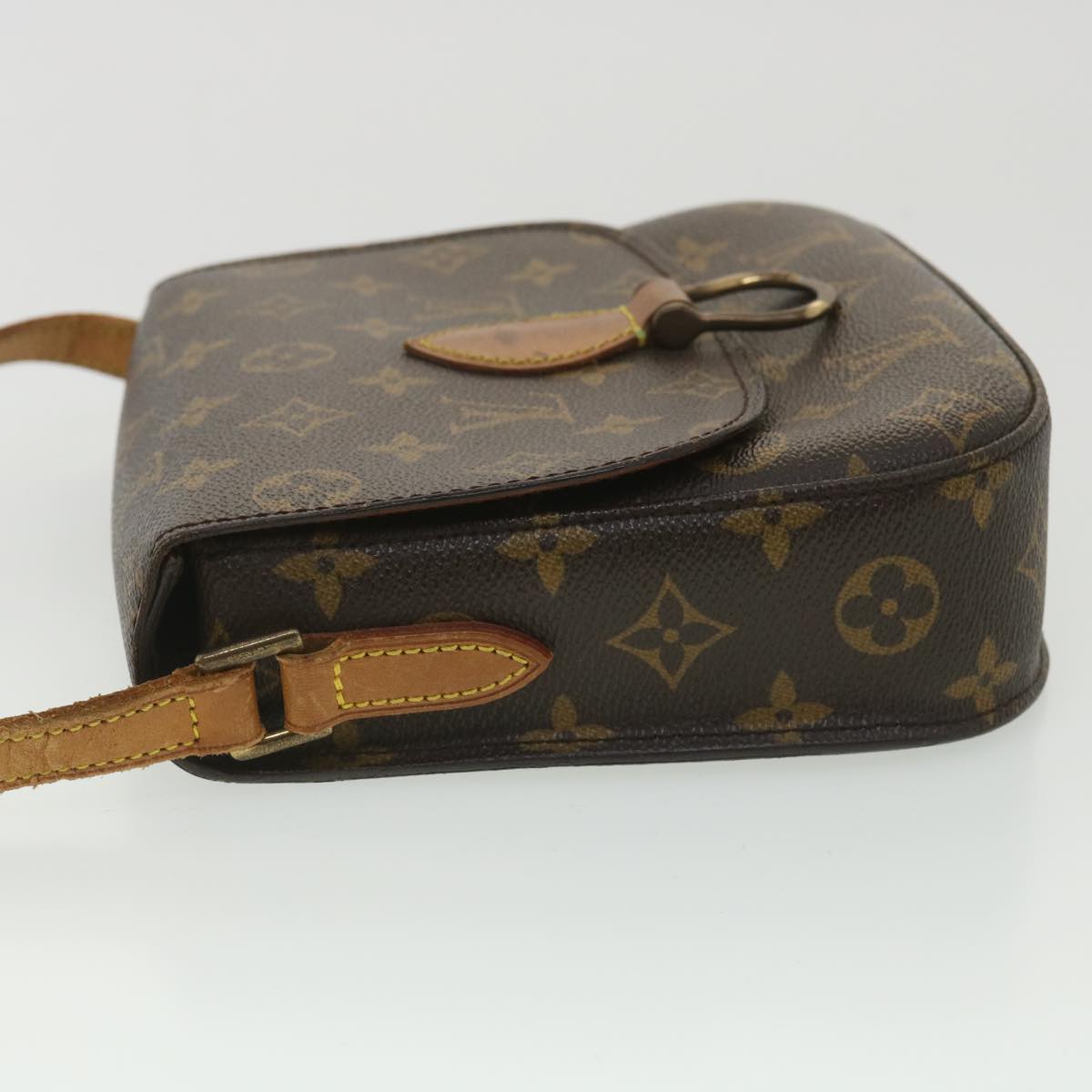 LOUIS VUITTON Monogram Saint Cloud MM Shoulder Bag M51243 LV Auth tp614