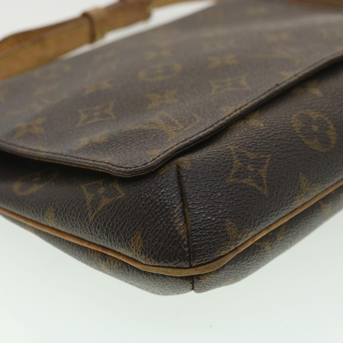 LOUIS VUITTON Monogram Musette Tango Short Strap Shoulder Bag M51257 Auth tp618