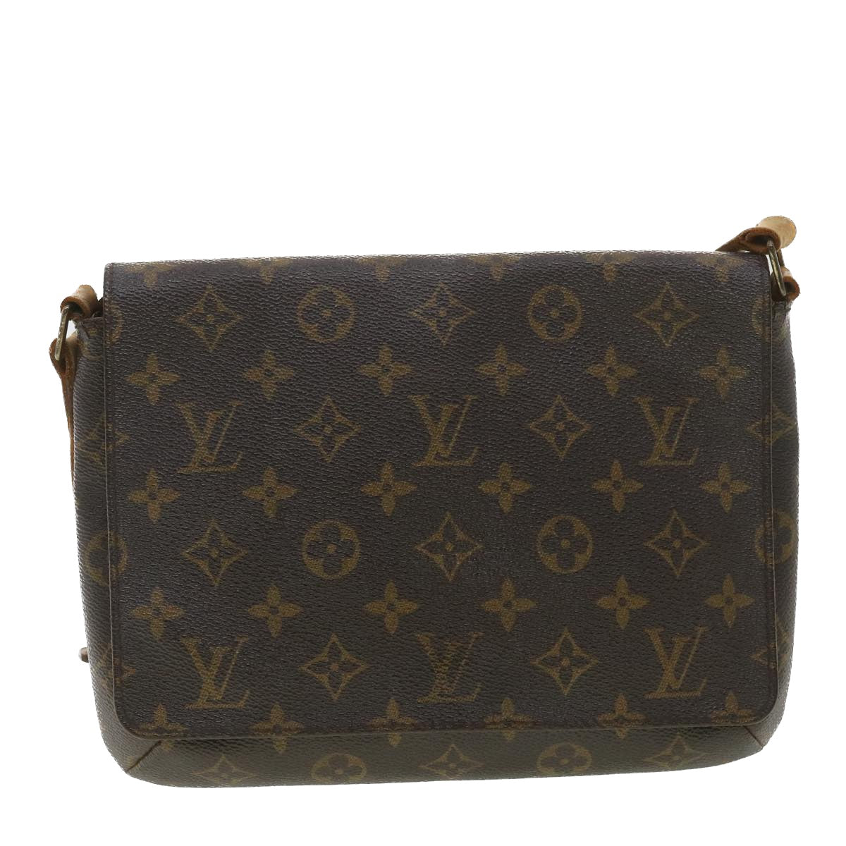 LOUIS VUITTON Monogram Musette Tango Short Strap Shoulder Bag M51257 Auth tp618