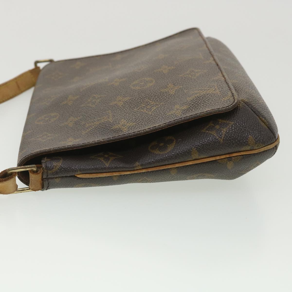 LOUIS VUITTON Monogram Musette Tango Short Strap Shoulder Bag M51257 Auth tp618