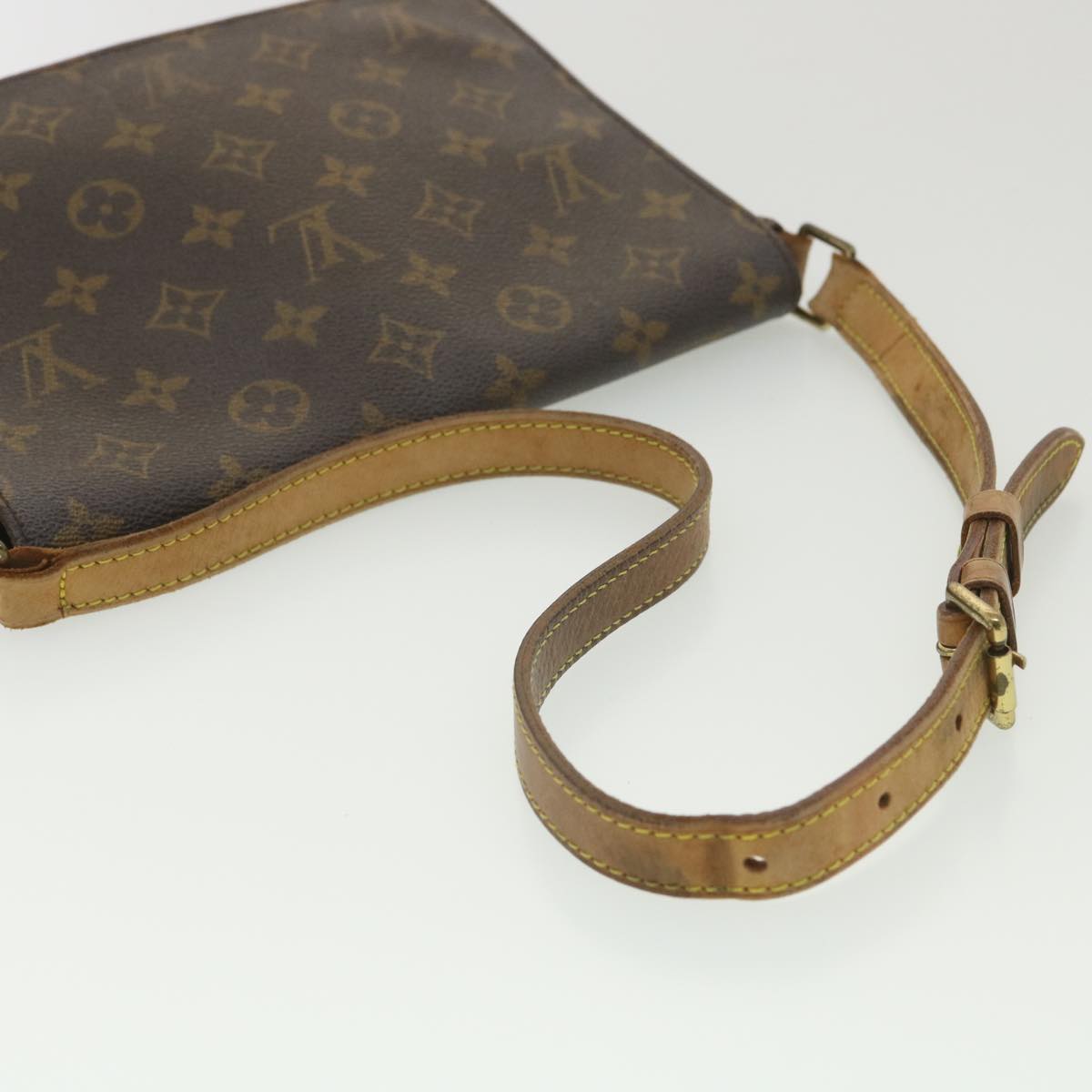 LOUIS VUITTON Monogram Musette Tango Short Strap Shoulder Bag M51257 Auth tp618